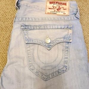 True religion jeans (light blue)